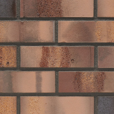 Плитка для стен и фасадов  Brickwerk 653 Kupferrot